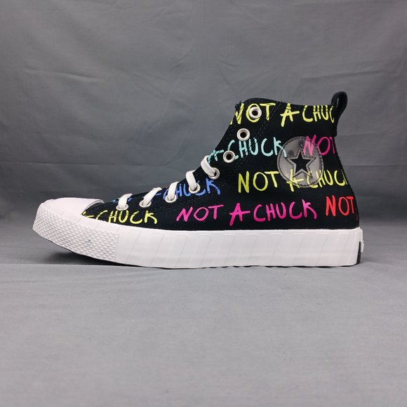 Converse UNTITL3D High Not A Chuck Men's Casual Shoes 173165C Black Sizes 10-12 - Picture 7 of 9